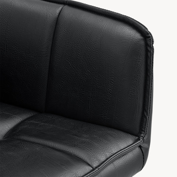Silla de comedor Birmingham con reposabrazos 81x57x53 cm - [en.casa]