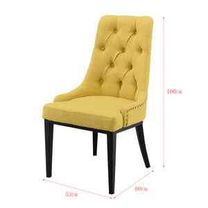 Silla de comedor Chester 100x53x60 cm [en.casa]