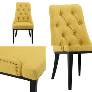 Silla de comedor Chester 100x53x60 cm [en.casa]