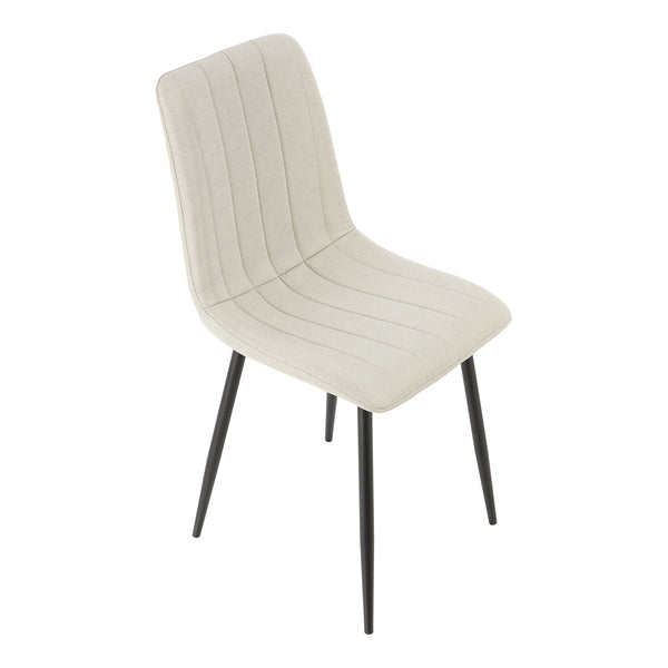 Silla de comedor Elsern juego de 4 [en.casa]