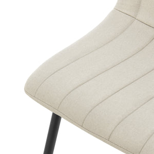 Silla de comedor Elsern juego de 4 [en.casa]