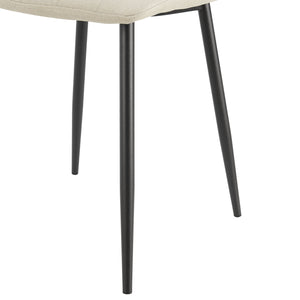 Silla de comedor Elsern juego de 4 [en.casa]