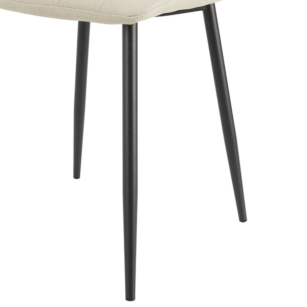 Silla de comedor Elsern juego de 4 [en.casa]