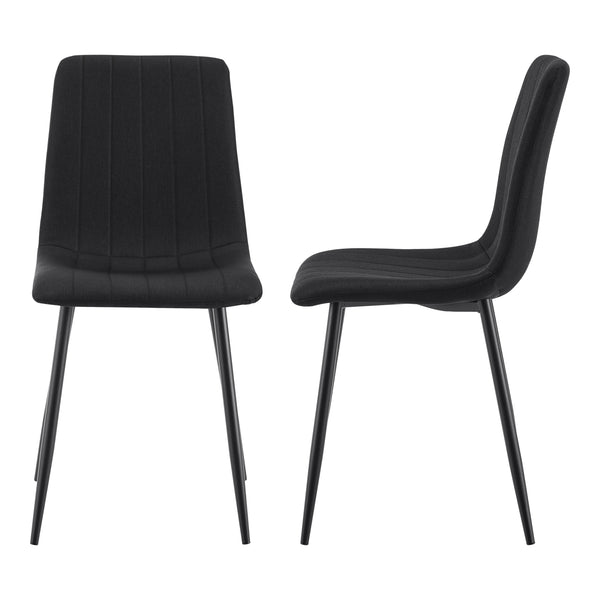 Silla de comedor Elsern juego de 4 [en.casa]