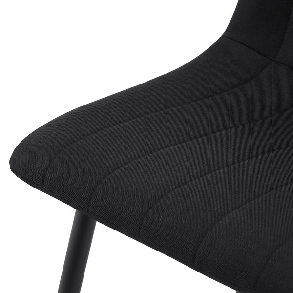 Silla de comedor Elsern juego de 4 [en.casa]