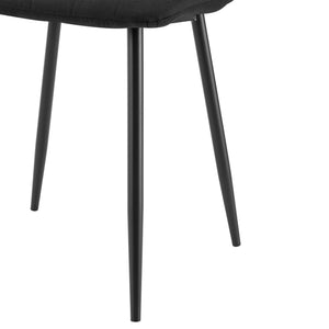 Silla de comedor Elsern juego de 4 [en.casa]