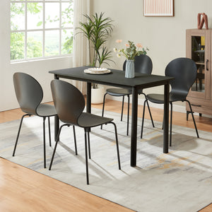Silla de comedor Etne juego de 4 [en.casa]