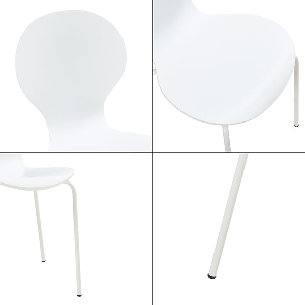 Silla de comedor Etne juego de 4 [en.casa]