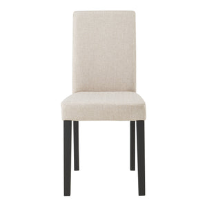 Conjunto de sillas de comedor Hamburgo textil [en.casa]