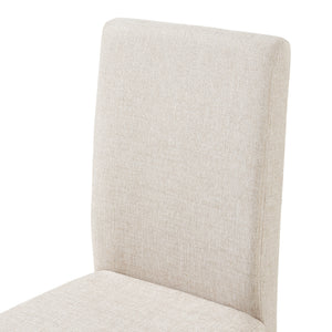 Conjunto de sillas de comedor Hamburgo textil [en.casa]