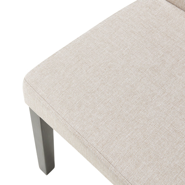 Conjunto de sillas de comedor Hamburgo textil [en.casa]