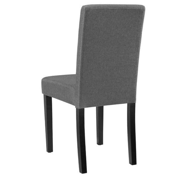 Conjunto de sillas de comedor Hamburgo textil [en.casa]