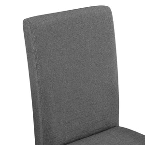 Conjunto de sillas de comedor Hamburgo textil [en.casa]
