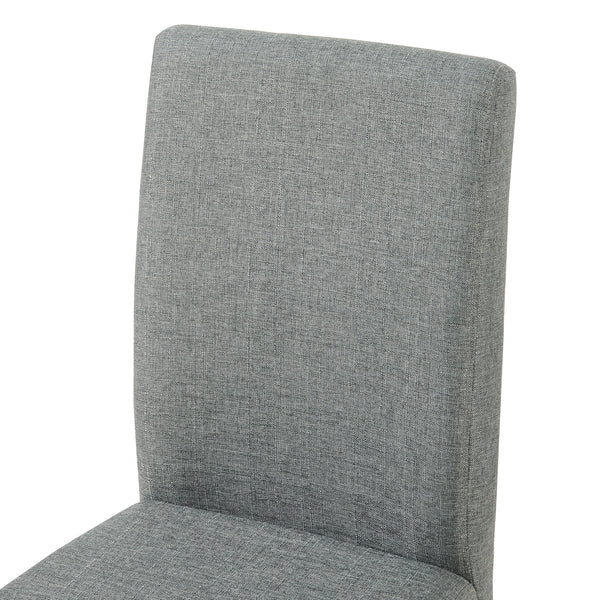 Conjunto de sillas de comedor Hamburgo textil [en.casa]