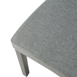 Conjunto de sillas de comedor Hamburgo textil [en.casa]
