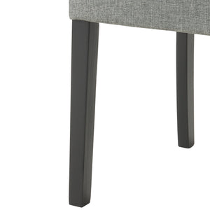 Conjunto de sillas de comedor Hamburgo textil [en.casa]