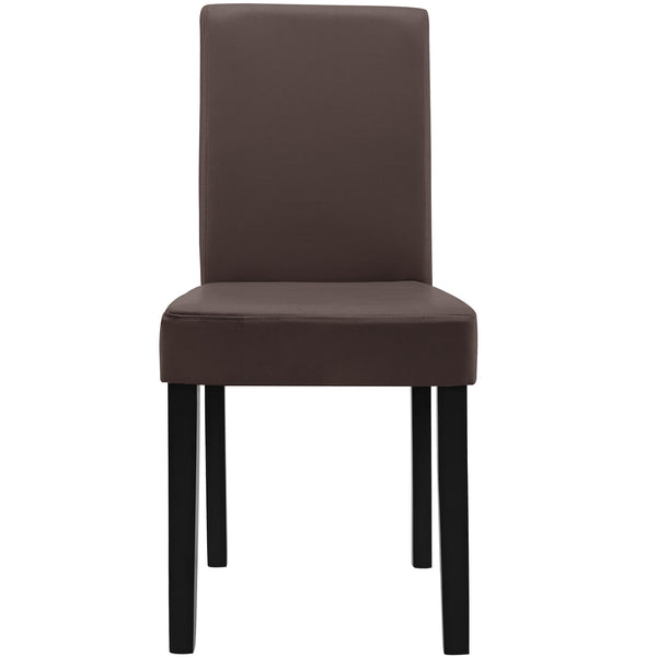 Silla de comedor Hamburgo juego de 6 piezas cuero sintético [en.casa]