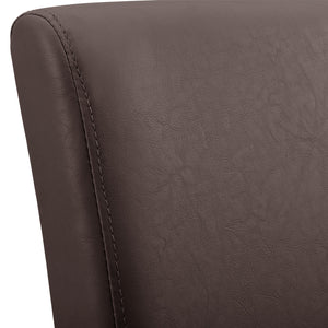 Silla de comedor Hamburgo juego de 6 piezas cuero sintético [en.casa]