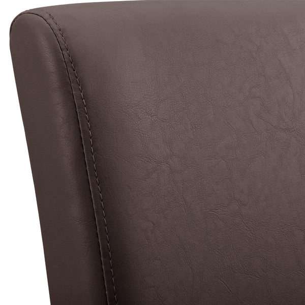 Silla de comedor Hamburgo juego de 6 piezas cuero sintético [en.casa]