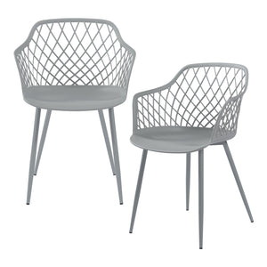 Silla de comedor Kangasniemi juego de 2 en varios colores [en.casa]