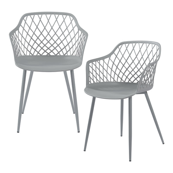 Silla de comedor Kangasniemi juego de 2 en varios colores [en.casa]