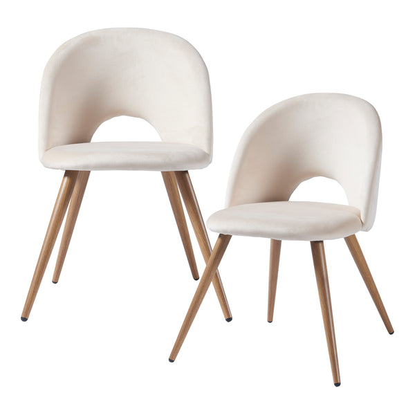 Juego de sillas de comedor Karijoki 77x50x55 cm [en.casa]