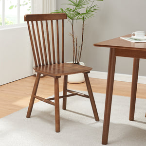 Silla de comedor Karmoy juego de 2 madera [en.casa]