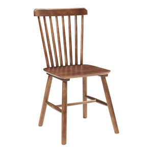 Silla de comedor Karmoy juego de 2 madera [en.casa]