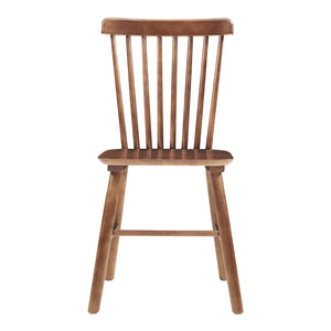 Silla de comedor Karmoy juego de 2 madera [en.casa]