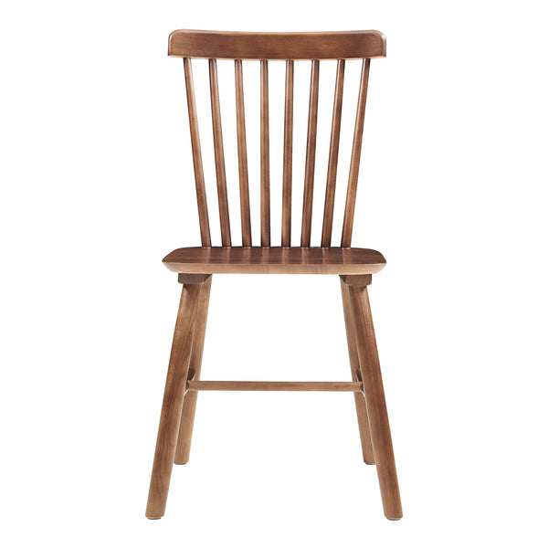 Silla de comedor Karmoy juego de 2 madera [en.casa]