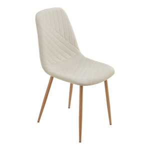 Silla de comedor Köfering juego de 4 [en.casa]