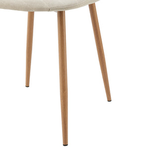 Silla de comedor Köfering juego de 4 [en.casa]