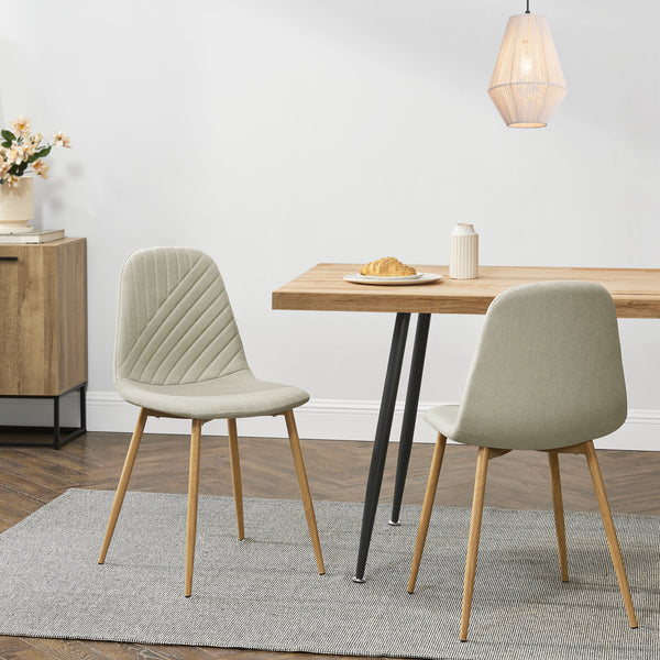 Silla de comedor Köfering en juego de 2 unidades en varios colores [en.casa]