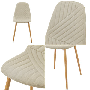 Silla de comedor Köfering en juego de 2 unidades en varios colores [en.casa]