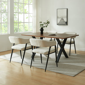 Silla de comedor Kohlmand Set [en.casa]