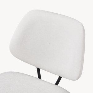 Juego de 2/4/6 sillas de comedor Köma tela acero 78x49x55cm [en.casa]