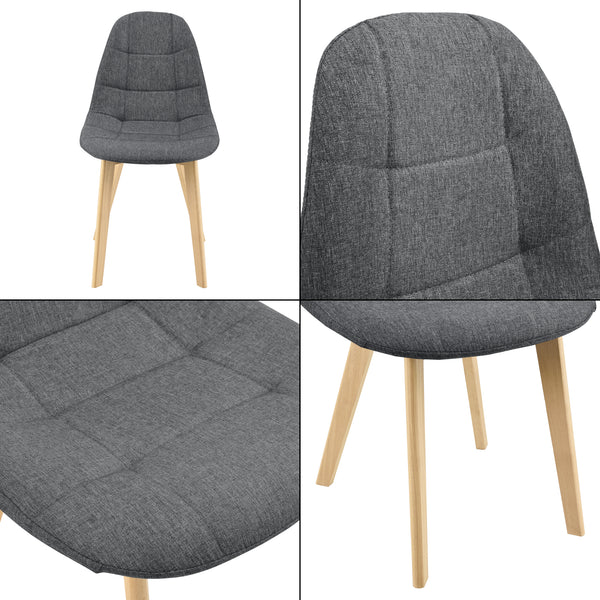Silla de comedor Kopparberg juego de 6 unidades varios colores en.casa
