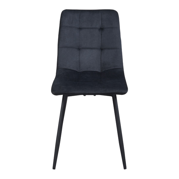 Juego de 2 sillas de comedor Lexnitz terciopelo y metal 89x44x45cm - En diferentes colores [en.casa]