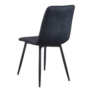 Juego de 2 sillas de comedor Lexnitz terciopelo y metal 89x44x45cm - En diferentes colores [en.casa]