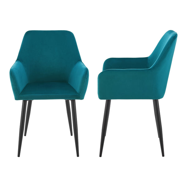 Conjunto de sillas de comedor Hollola [en.casa]