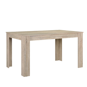 Mesa de comedor Nora para 6 personas 140x90x77 cm [en.casa]