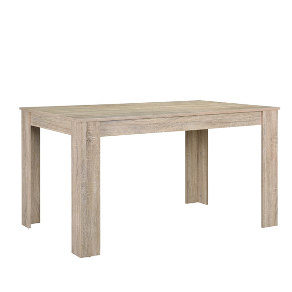 Mesa de comedor Nora para 6 personas 140x90x77 cm [en.casa]