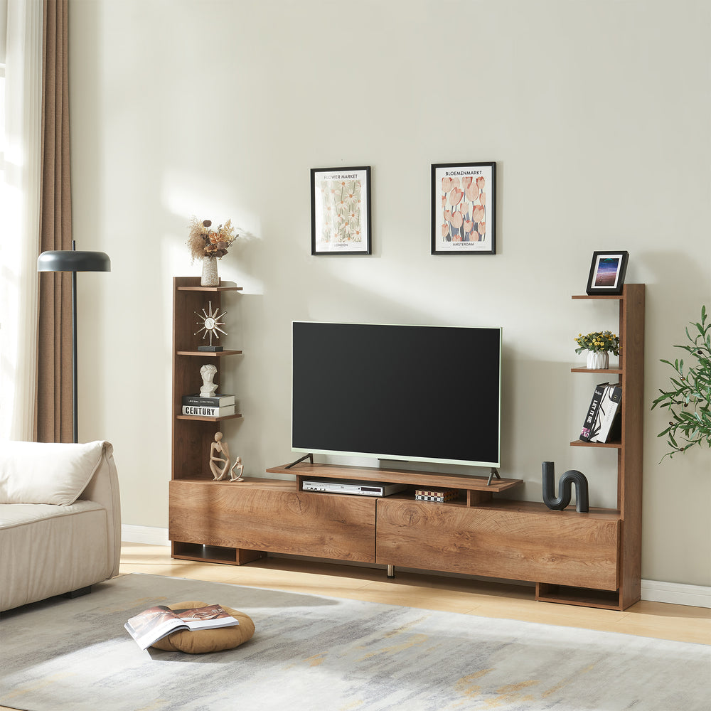 Mueble de televisión Rauki 233x31x141 cm [en.casa]
