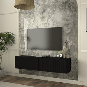 Mueble bajo de TV colgante Verpsboga [en.casa]