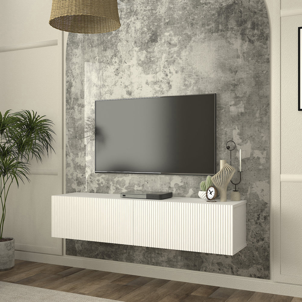 Mueble bajo de TV colgante Verpsboga [en.casa]