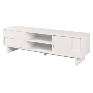 Mueble de televisión Katanshumn con 2 puertas 150x39x45 cm [en.casa]