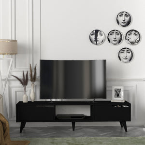 Mueble de televisión Kullila 160x35x40 cm [en.casa]