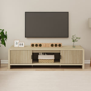 Mueble de televisión Lukkodso 150x40x40 cm [en.casa]