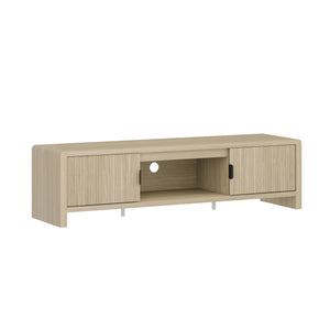 Mueble de televisión Lukkodso 150x40x40 cm [en.casa]