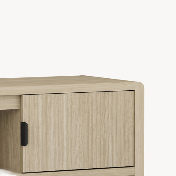 Mueble de televisión Lukkodso 150x40x40 cm [en.casa]